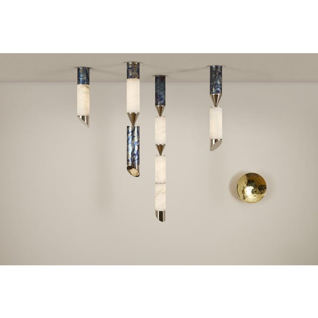 Contemporary Gwen Led Chandelier by Ovature Studios, Set of 3 For Sale - Image 3 of 10
