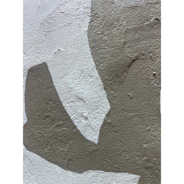 2025 "Ultimare" Abstract Minimalist Painting on Canvas by r.k. Red For Sale - Image 4 of 5