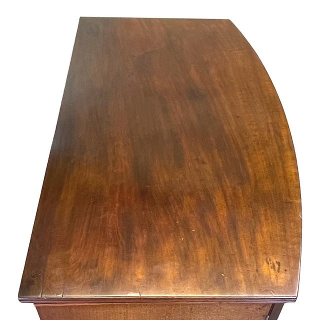 Georgian Mahogany Dwarf Linen Press Cupboard, 1800 For Sale - Image 4 of 12