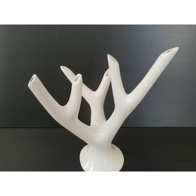 Ceramic Tree Branch Vase, 1960s-1970s For Sale - Image 3 of 12
