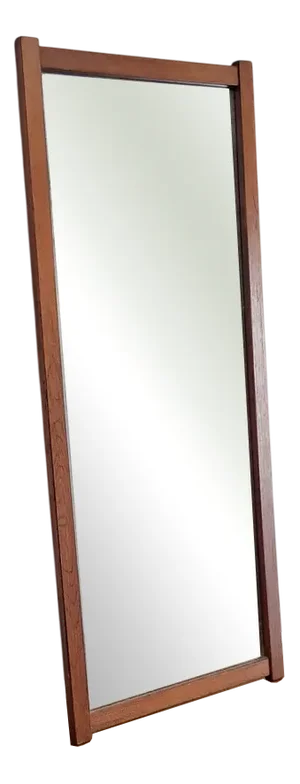 Vintage Danish Mirror, 1950s
