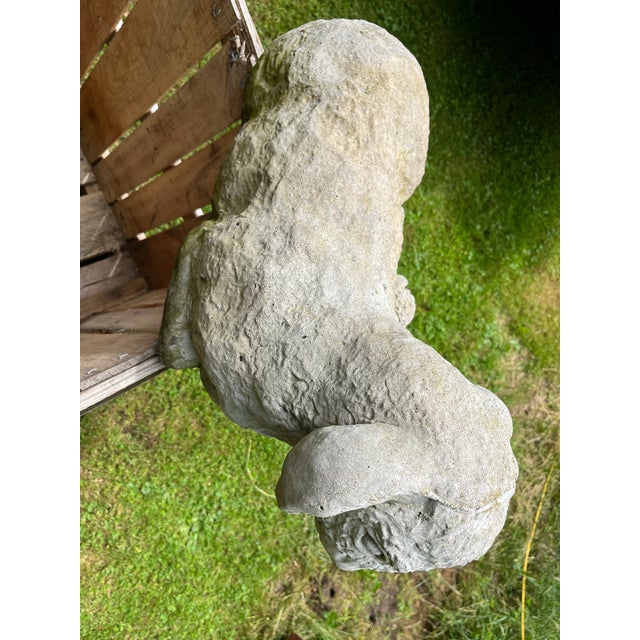 Large Concrete Sheep With Lamb Garden Statue For Sale - Image 4 of 6