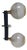 Iron and Brass Wall Lamps with Fresnel Glass, 1950s, Set of 2 For Sale