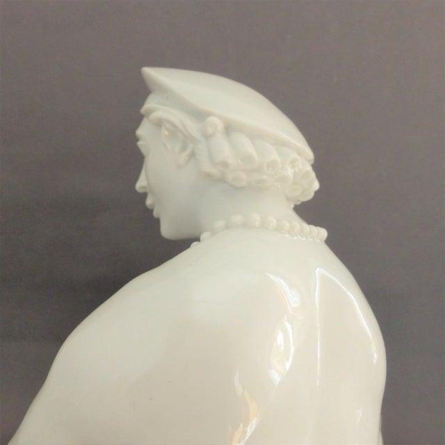 Seated Figure Sculpture by Mauritius Pfeiffer for Schwarzburger Werkstätten, 1920s For Sale - Image 13 of 18