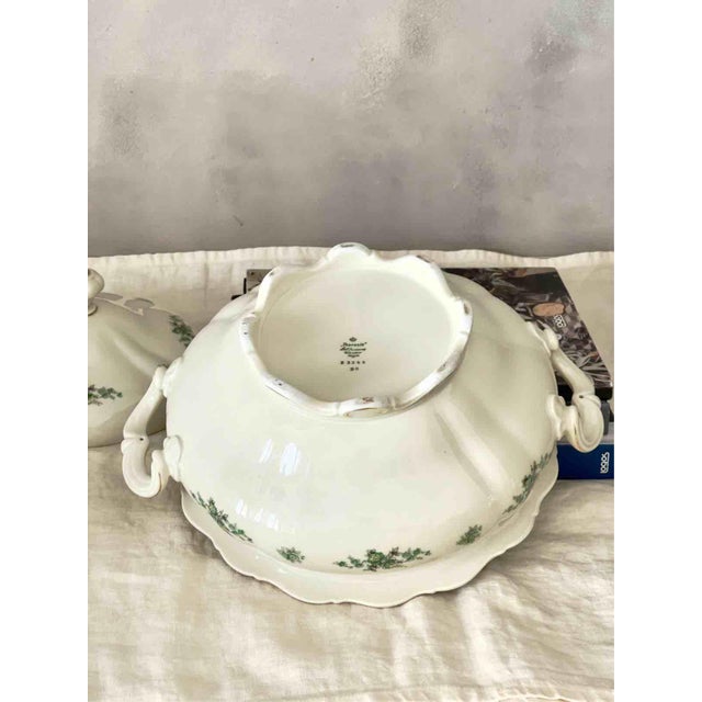 Porcelain Theresia Tureen with Gilt Details from Seltmann Weiden, Germany, 1950s For Sale - Image 6 of 16