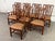 Century Furniture Queen Anne Style Extension Dining Table + Eight Chairs Set For Sale - Image 11 of 12