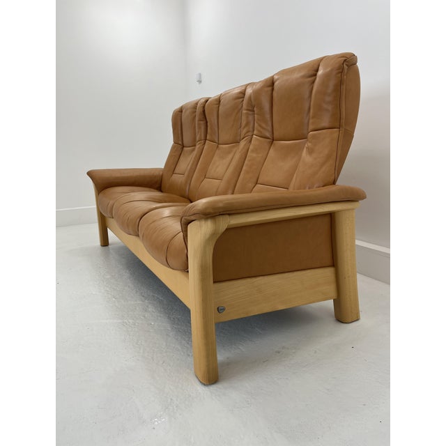 Stressless 3-Seater Sofa from Ekornes, Norway, 1980s For Sale - Image 17 of 17