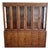 1970s Martinsville Credenza & Lighted Cabinet: Mid-Century American + Hollywood Regency For Sale
