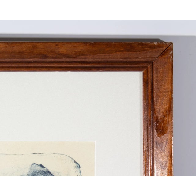 Abstract 1957 Abstract Lithograph Print by Joan Farrar For Sale - Image 3 of 8