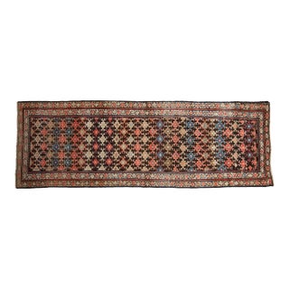 Antique Fragment Kurdish Malayer Rug Runner - 2'11" X 8'6" For Sale