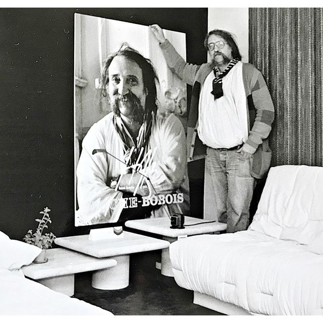 Beige Carree Side Table by Hans Hopfer for Roche Bobois, 1970s For Sale - Image 8 of 9