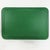 Vintage Hand Painted Chinoiserie Tole Tray Emerald Green and Gold Lacquer Rectangular Serving Tray For Sale - Image 15 of 16