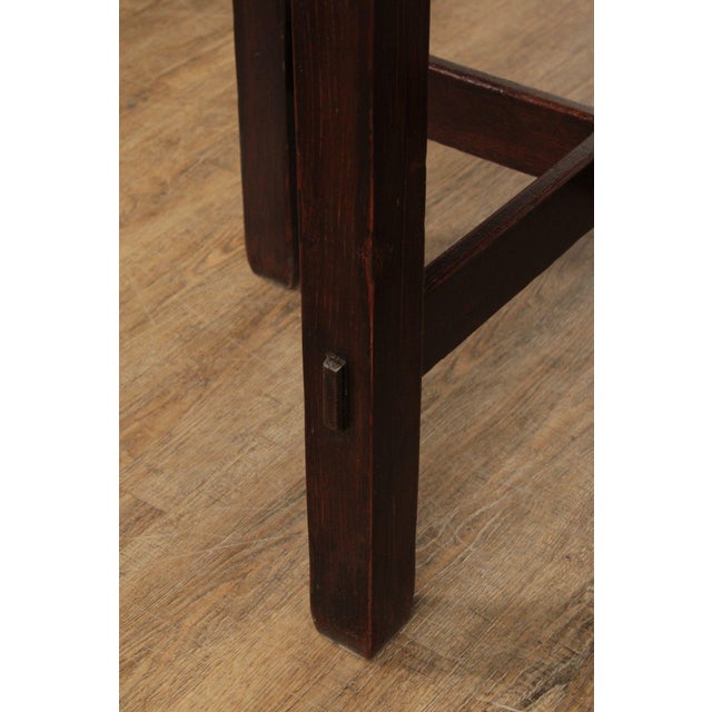 Stickley Brothers Antique Mission Oak Game Table For Sale - Image 9 of 18