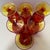 Glass Vintage Amberina American Eagle & Stars Goblets – Red & Amber Patriotic Glass - Set of 6 For Sale - Image 7 of 8
