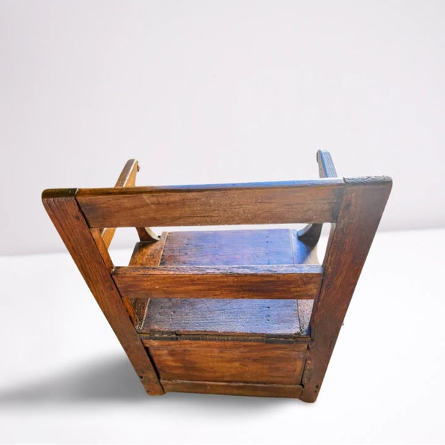 French Country 18th Century French Country Storage Bench For Sale - Image 3 of 8
