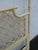 Late 20th Century Hollywood Regency Faux Bamboo Posted Painted King Size Headboard 6681 For Sale - Image 5 of 16