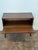 Mid-Century Modern Walnut Entry Console Table With Drop-Down Storage Compartment Vintage Mid-Century Modern 1960s For Sale - Image 3 of 13