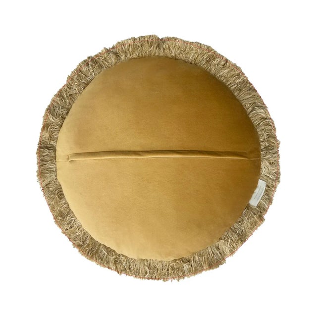 These super chic round pillows with the oh-so-fabulous fringe add texture, dimension and fun to your space. Style them...