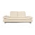 Modern Rivoli Leather Two Seater Cream Sofa from Koinor For Sale - Image 3 of 16