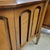1970s 1970s Romweber Burl Wood & Walnut Bow-Front Nightstands or End Tables – Pair For Sale - Image 5 of 11