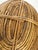 Metal French Riviera Rush and Brass Basket, France, 1950s For Sale - Image 7 of 12