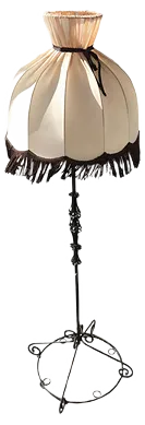 Wrought Iron Floor Lamp, 1950s