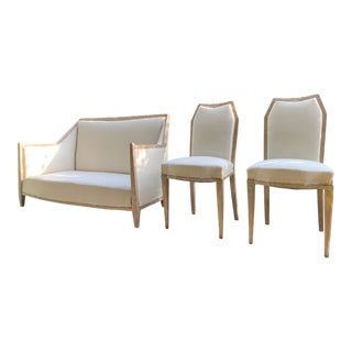 Art Deco Set in the style of Maison Dominique, 1920s, Set of 3 For Sale