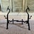 Iron and Brass Sunflower Andirons - A Pair For Sale - Image 10 of 18