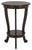 Coffee Mary Pedestal Table in Dark Chocolate For Sale - Image 8 of 8