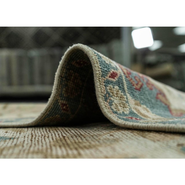 Textile Turkish Vintage Rug 3'7" x 10'1" #20830 For Sale - Image 7 of 8