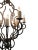 1990s Arte De Mexico Wrought Iron 12 Light Chandelier For Sale - Image 4 of 4