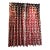 Clarence House Sculptured Velvet Red & Ivory Drapes For Sale