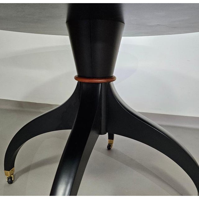 Circular Table by Centro Ricerche for Giorgetti, 1980s For Sale - Image 11 of 12