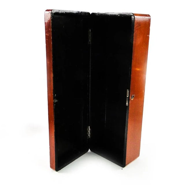 Red Japanese Lacquerware Box, 1920s For Sale - Image 8 of 12