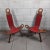 A stunning pair of mid-century Brutalist chairs, attributed to refined Spanish craftsmanship from the 1960s. Theme and...