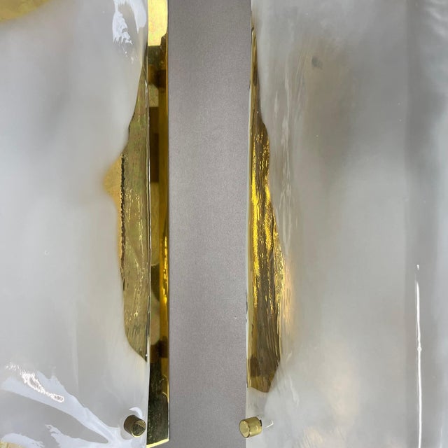 Hollywood Regency Murano Glass Wall Lights from Kalmar Lights, 1960s, Set of 2 For Sale - Image 15 of 18