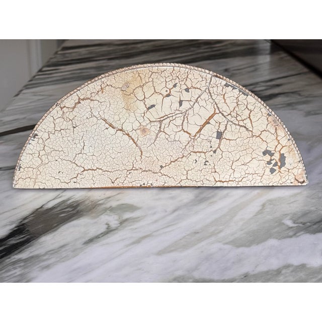 Late 20th Century Vintage Florentine Fleur De Lis Wall Shelf For Sale - Image 5 of 10