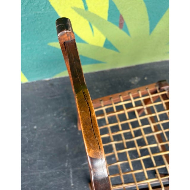 South African Dutch Cape Riempie Chair Pair For Sale In Tampa - Image 6 of 14