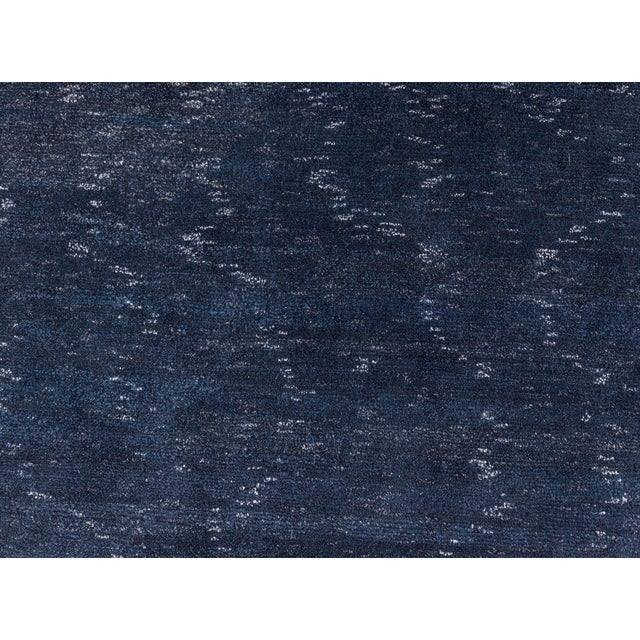 Modern Midnight Wool Rug by Doris Leslie Blau For Sale - Image 4 of 7