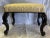 Mid 19th Century French Rosewood Upholstered Ebonized Stool- Circa 1850 For Sale - Image 5 of 6