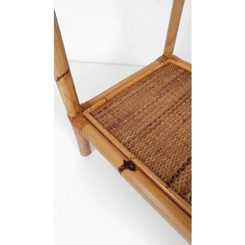 Italian Nightstands in Bamboo, Rattan and Wicker, 1970s, Set of 2 For Sale - Image 14 of 18