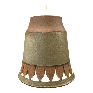 Brent Bennett Ceramic Pendant Lamp For Sale