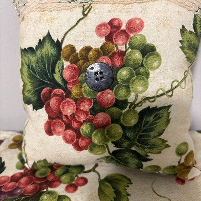 Upcycled Grapevine Table Runner and Accent Pillows For Sale - Image 4 of 12