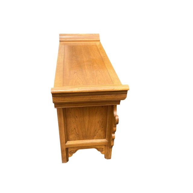 Wood Late 20th Century Michael Taylor Baker Chinoiserie Dresser Chest For Sale - Image 7 of 18
