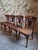 Brown Antique French Bistro Chairs from Thonet, 1920, Set of 4 For Sale - Image 8 of 18