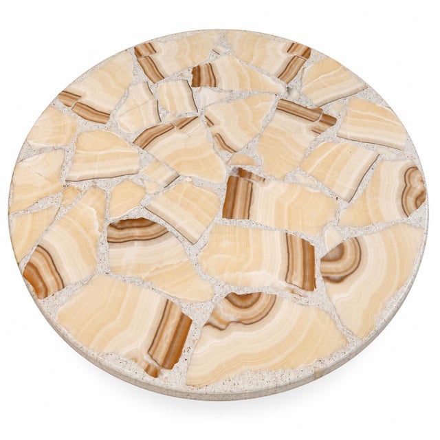 1960s Vintage Mid Century Modern Mixed Stone Tulip Dining Table For Sale - Image 5 of 8