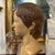 A Neo Classical Revival Hand-Painted Sicilian Terracotta Bust of a Young Boy For Sale - Image 4 of 15