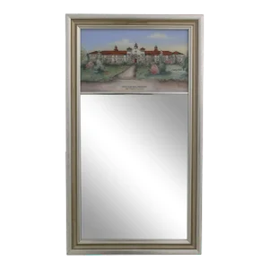 Montclair University Eglomise Panel Decorative Mirror