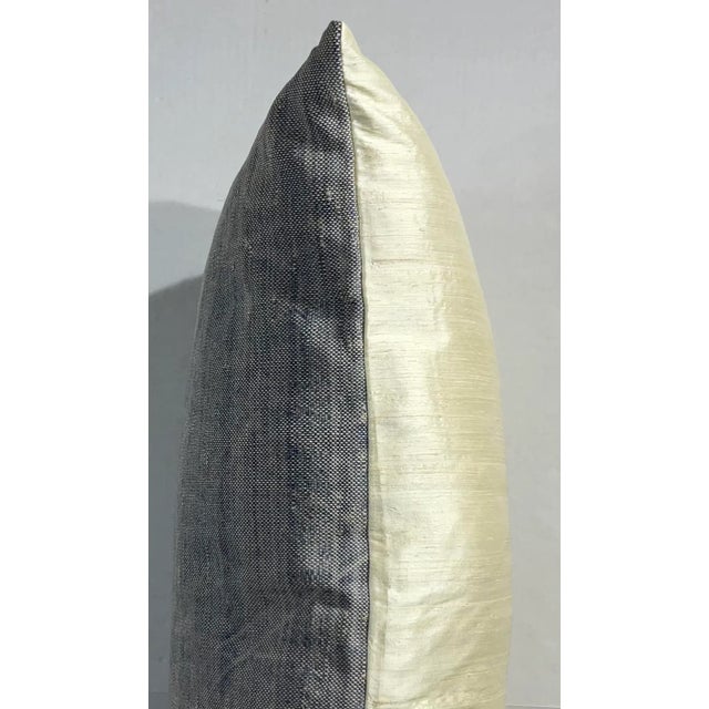 Single Large Cactus Silk Pillow For Sale - Image 4 of 9