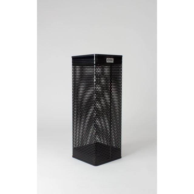 Black Umbrella Stand by Caimi Brevetti, Italy, 1980s For Sale - Image 8 of 9